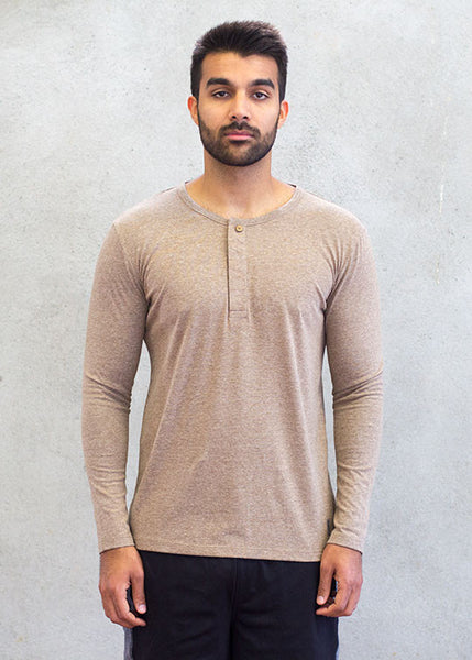 Get Ripped Long Sleeve Henley T-ShirtT-shirts- Stretchery